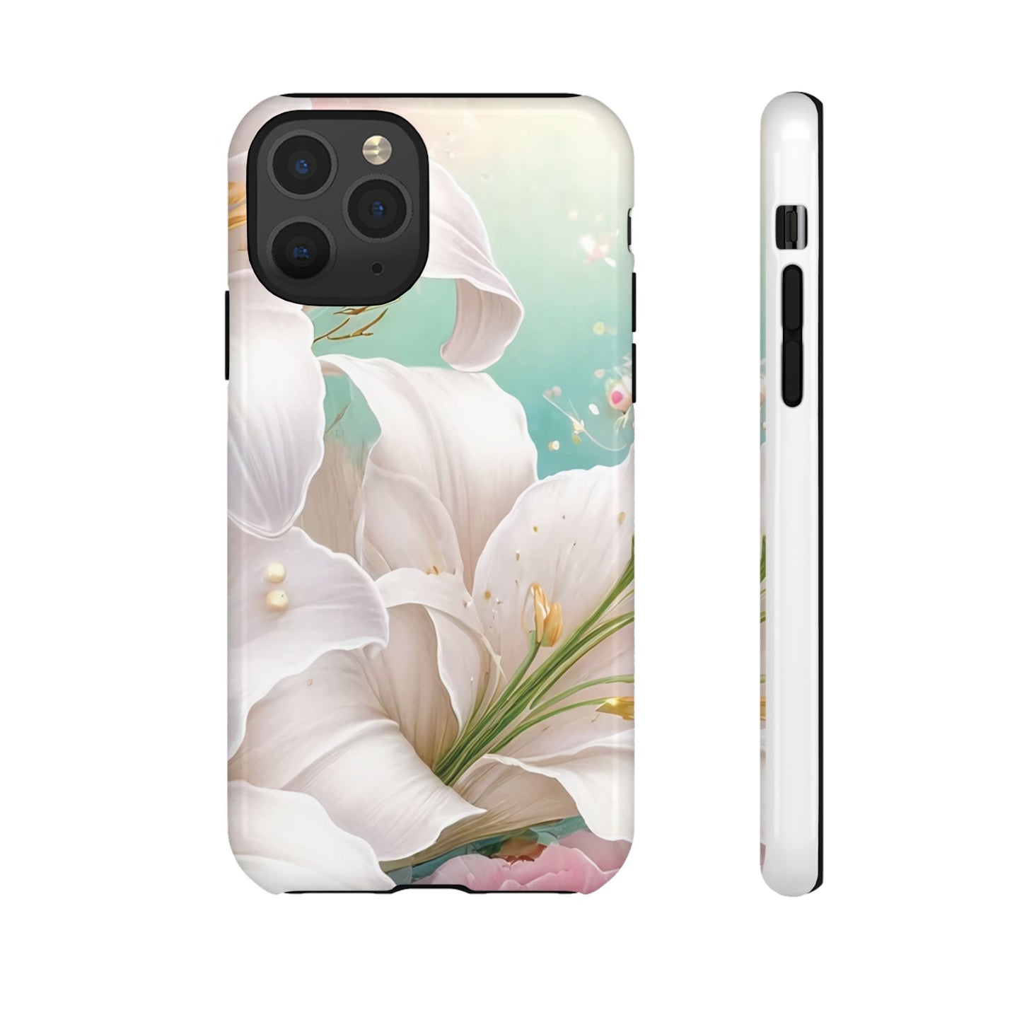 Elegant Floral Phone Case - Tough Protection with Beauty