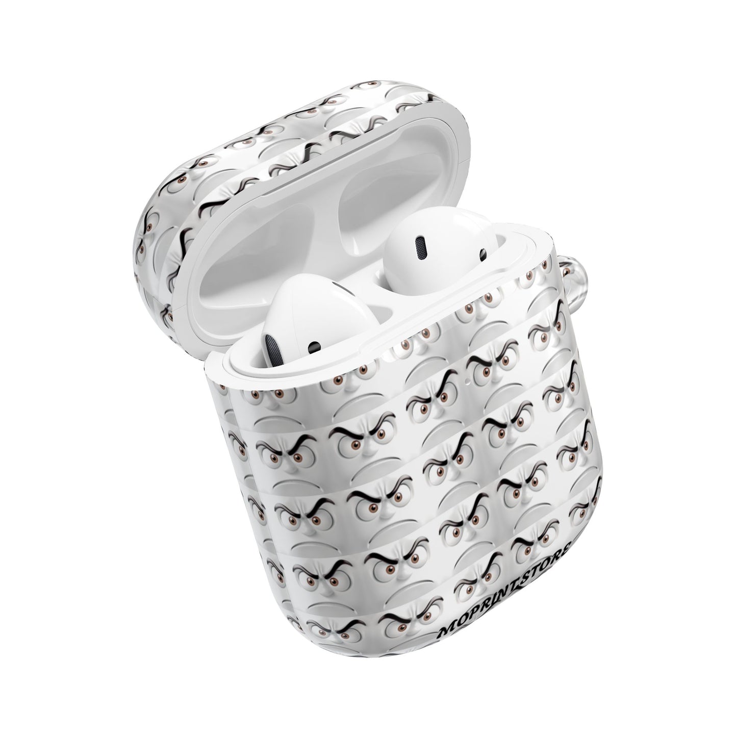Angry Eyes AirPod Case - Fun, Protective Accessory for Tech Lovers