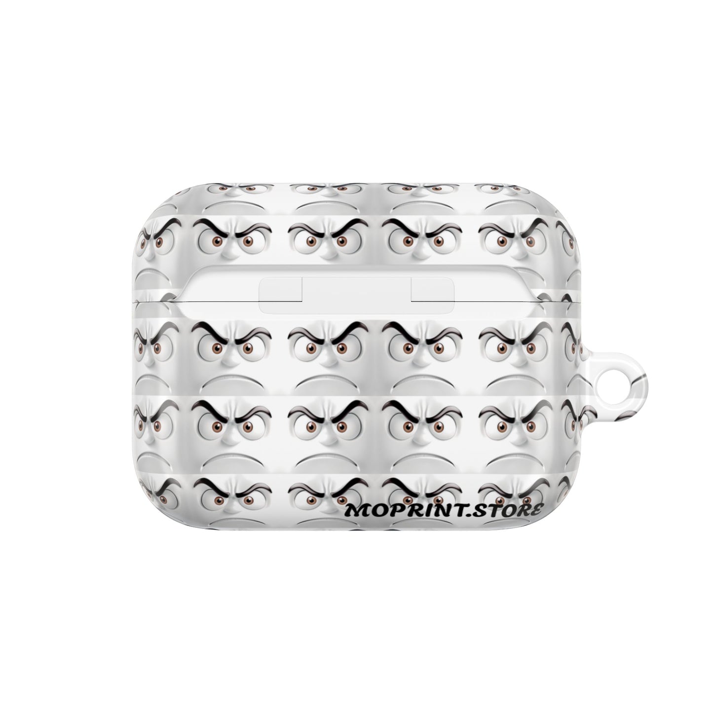 Angry Eyes AirPod Case - Fun, Protective Accessory for Tech Lovers