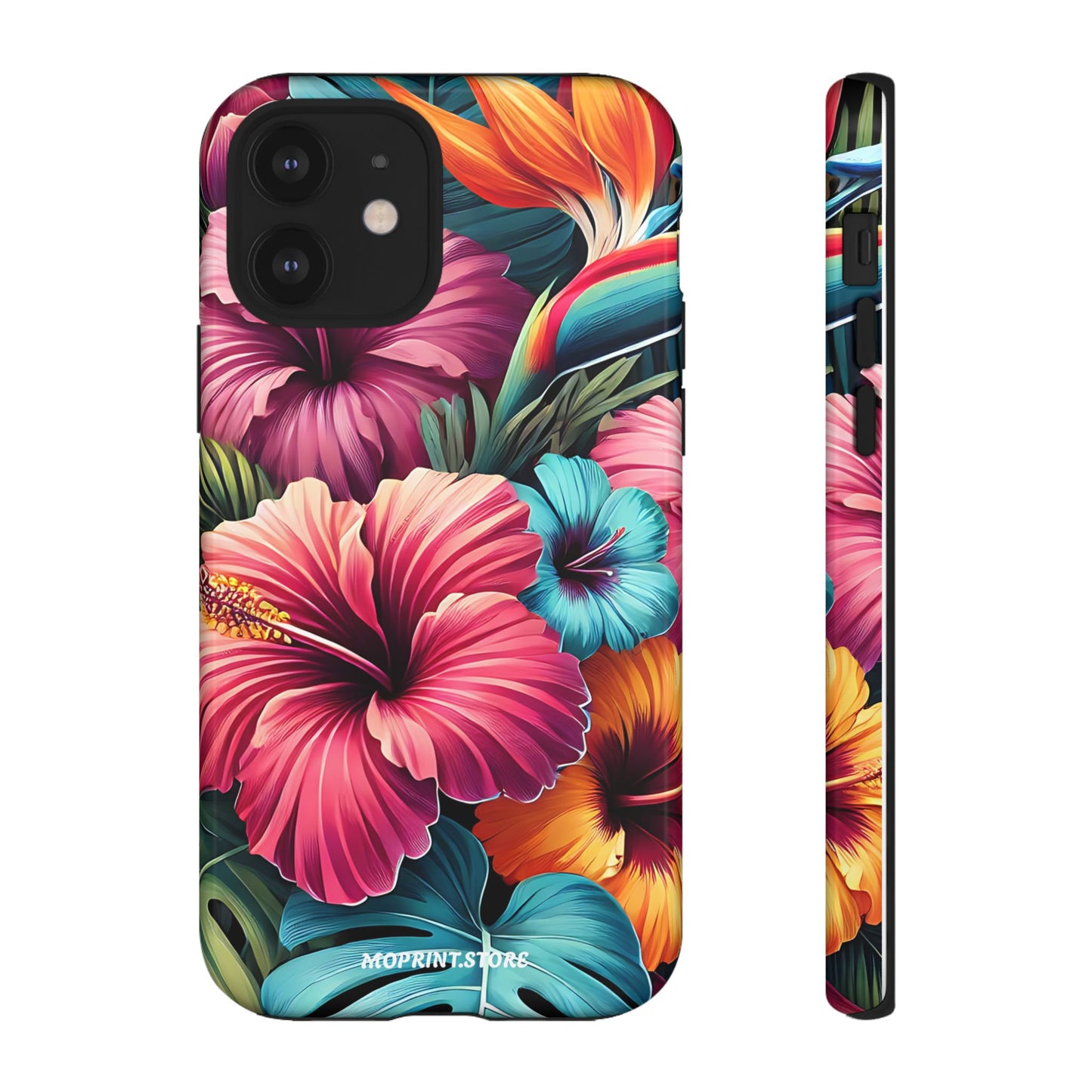 Tropical Floral Phone Case - Tough, Stylish & Colorful