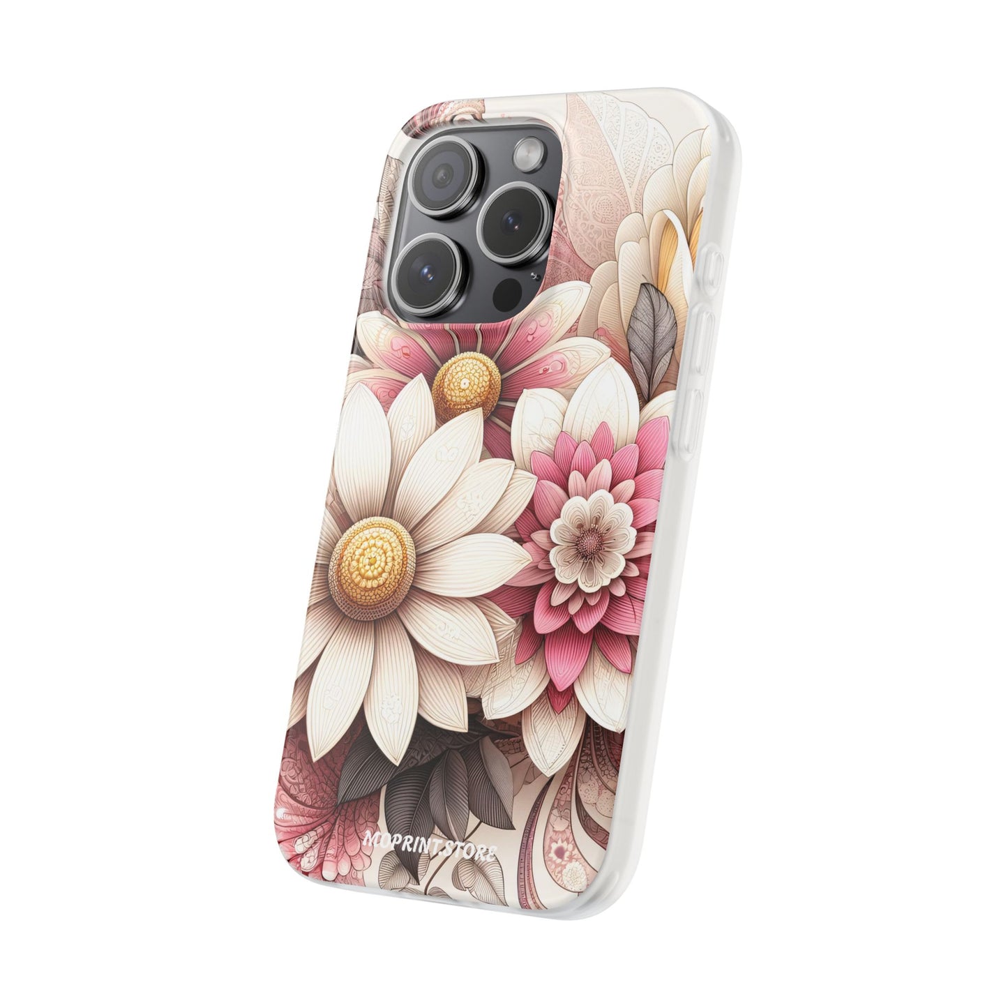 Floral Flexi Case - Vibrant Flower Design for iPhone and Android