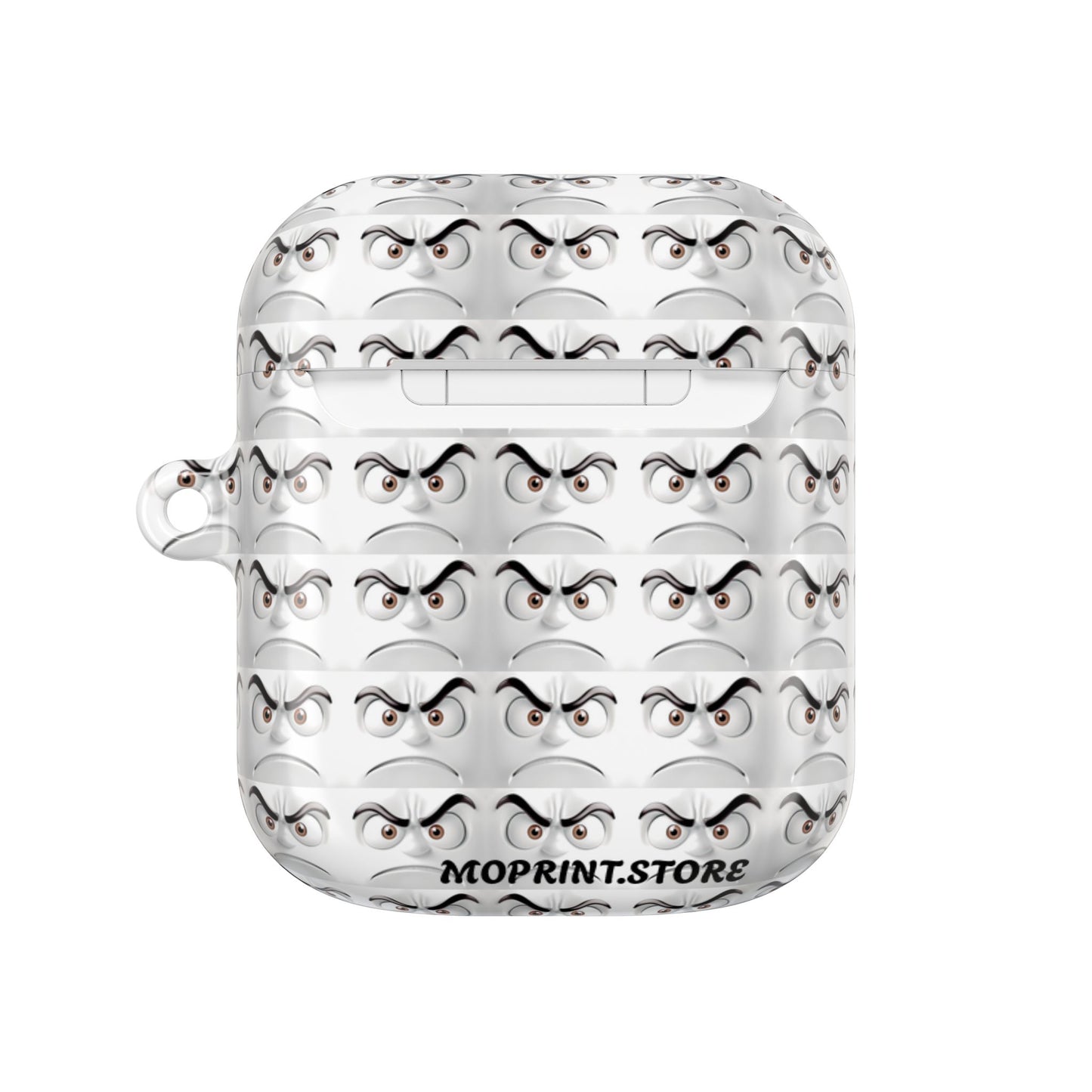 Angry Eyes AirPod Case - Fun, Protective Accessory for Tech Lovers