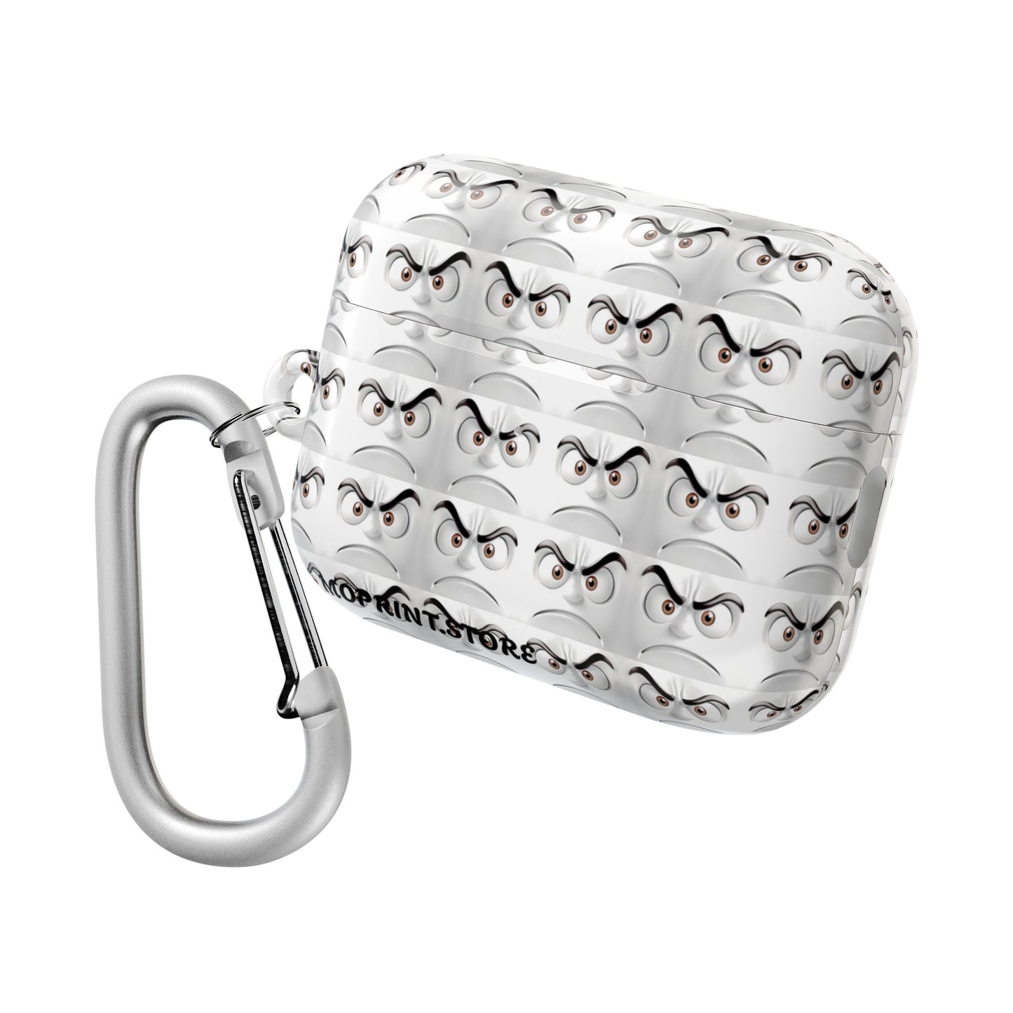 Angry Eyes AirPod Case - Fun, Protective Accessory for Tech Lovers