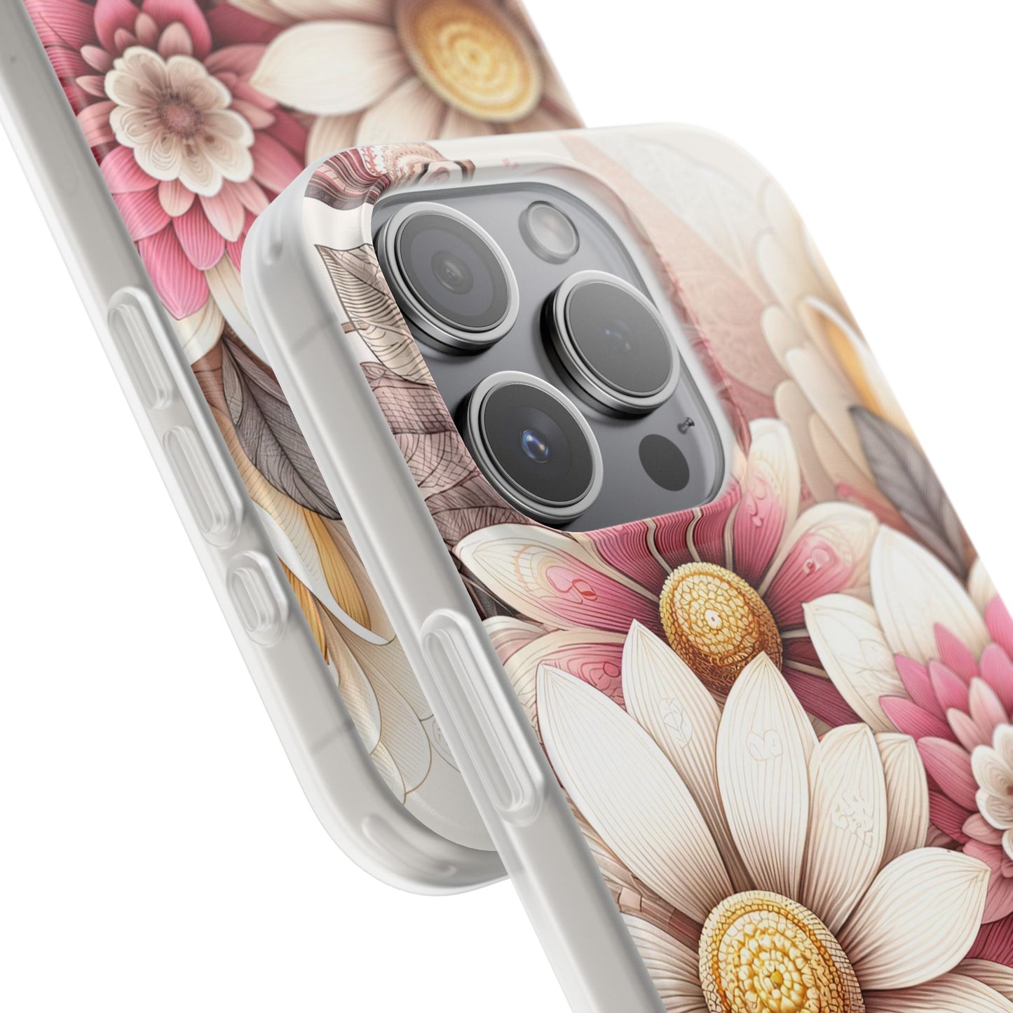 Floral Flexi Case - Vibrant Flower Design for iPhone and Android