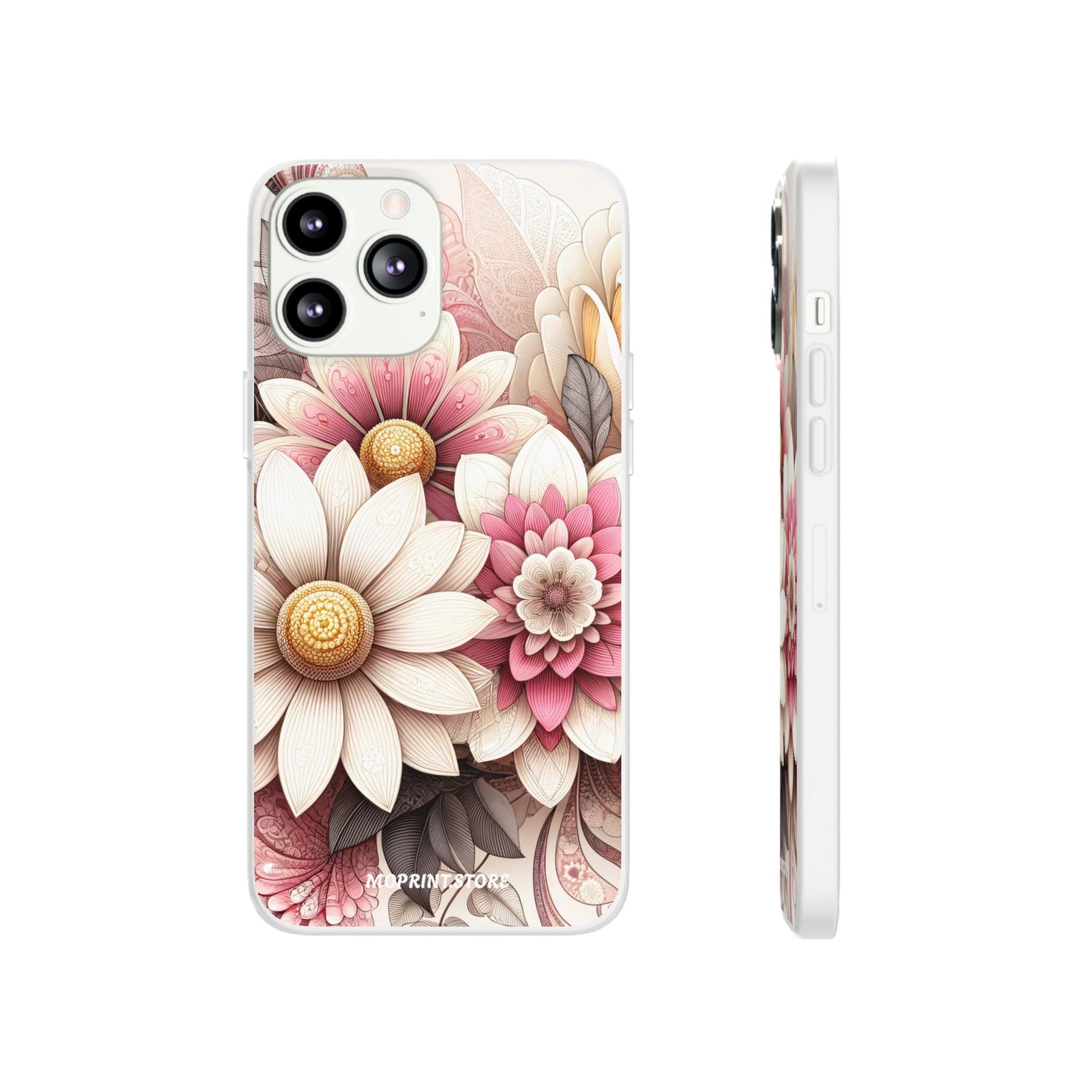 Floral Flexi Case - Vibrant Flower Design for iPhone and Android