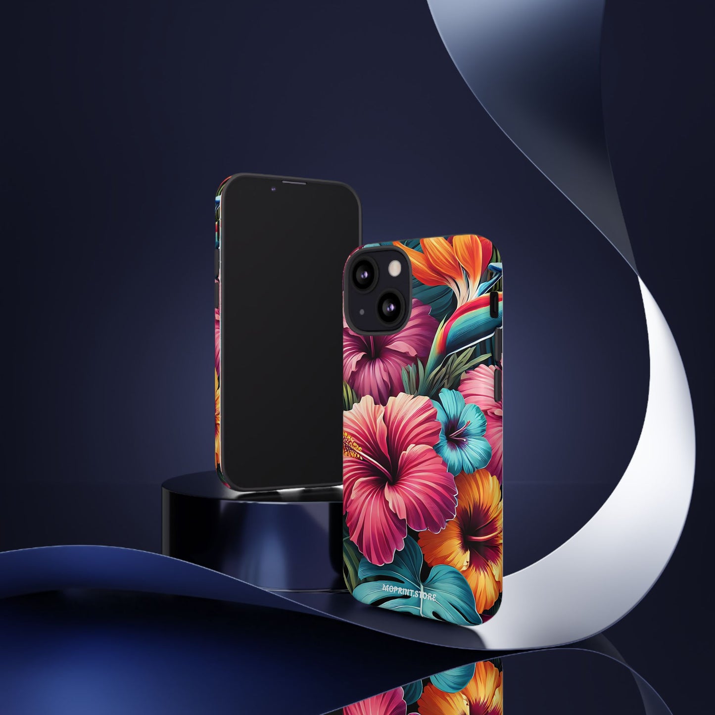 Tropical Floral Phone Case - Tough, Stylish & Colorful