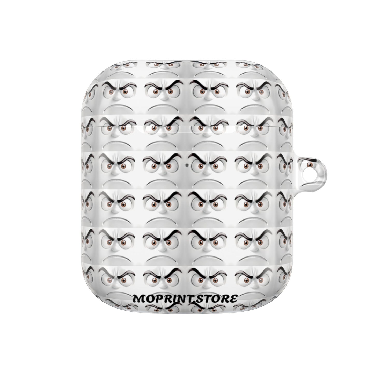 Angry Eyes AirPod Case - Fun, Protective Accessory for Tech Lovers