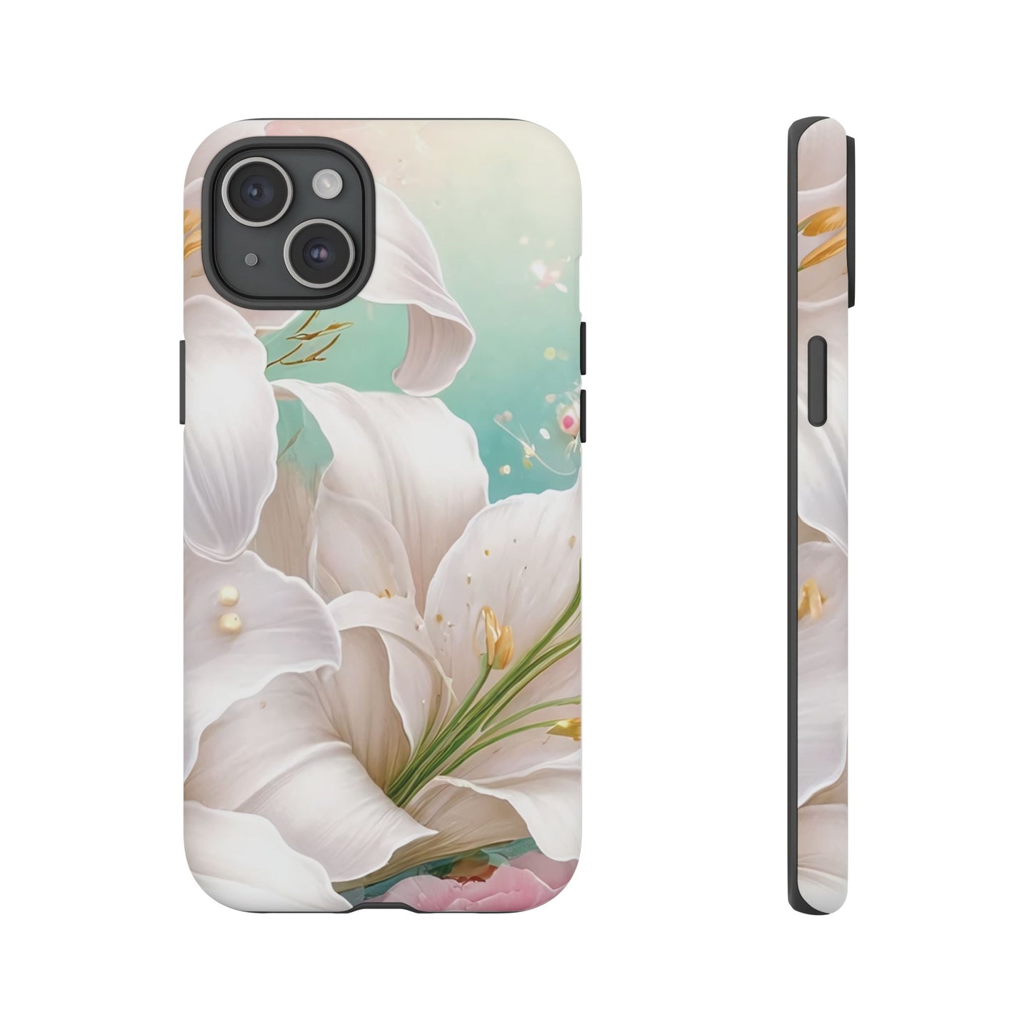 Elegant Floral Phone Case - Tough Protection with Beauty