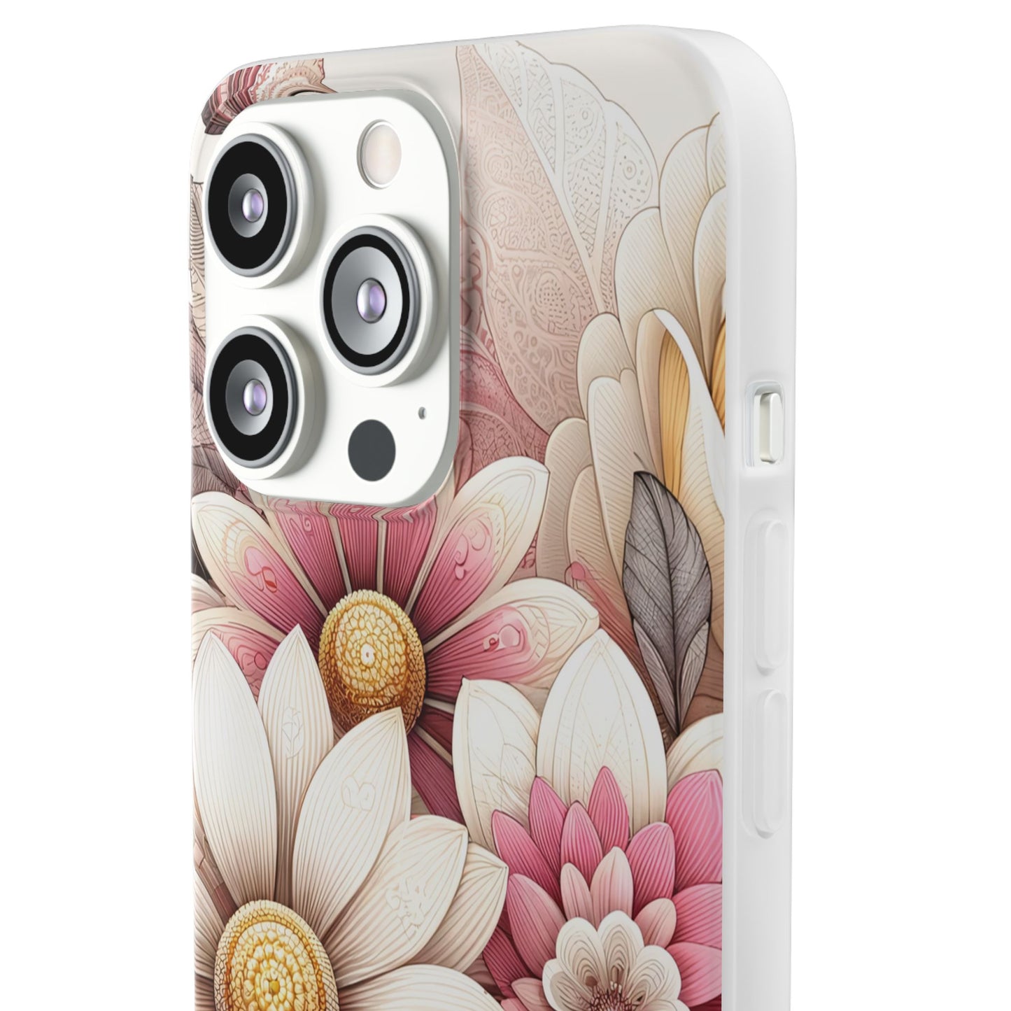 Floral Flexi Case - Vibrant Flower Design for iPhone and Android