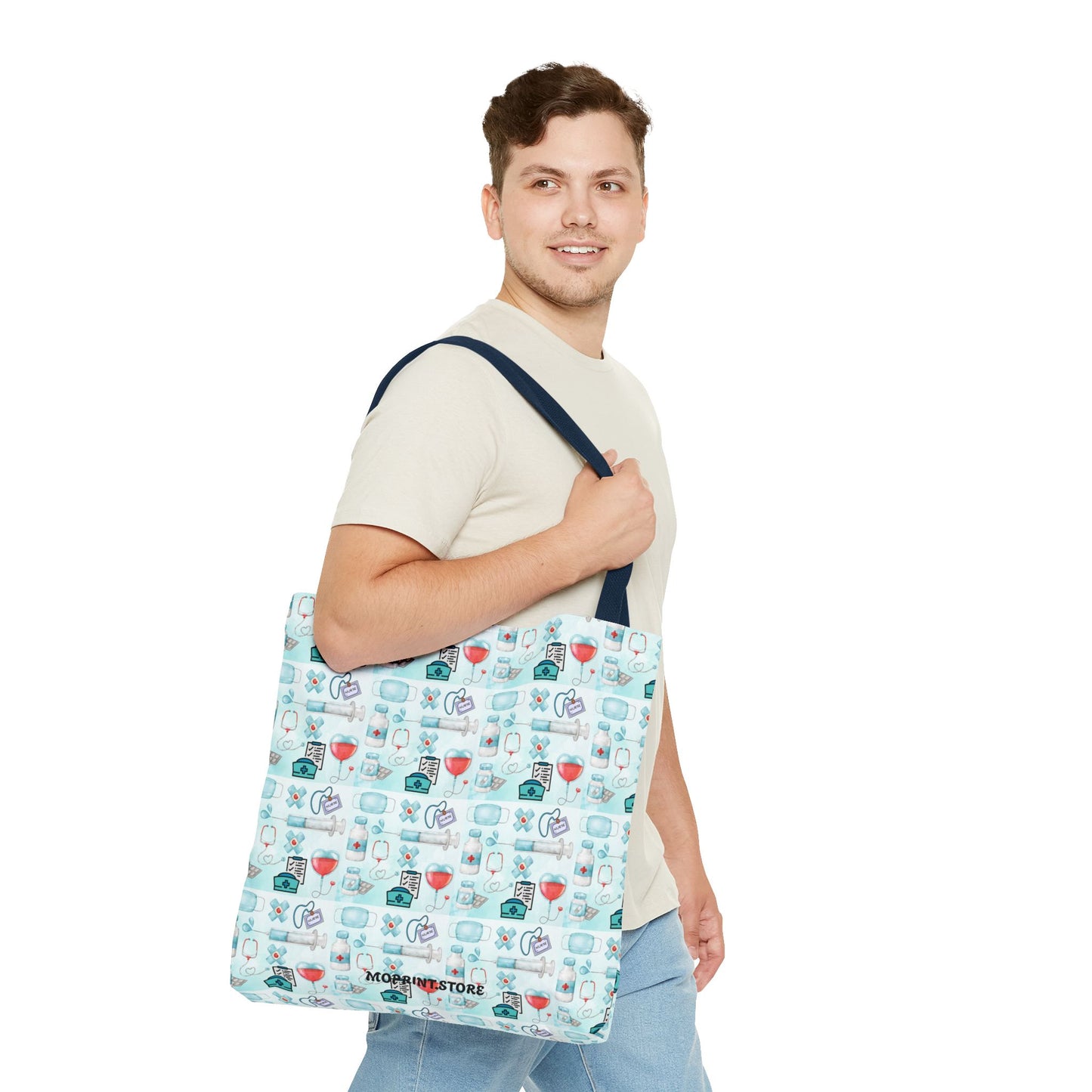 Fun Retro-Themed Tote Bag - Perfect for Everyday Use & Gifting