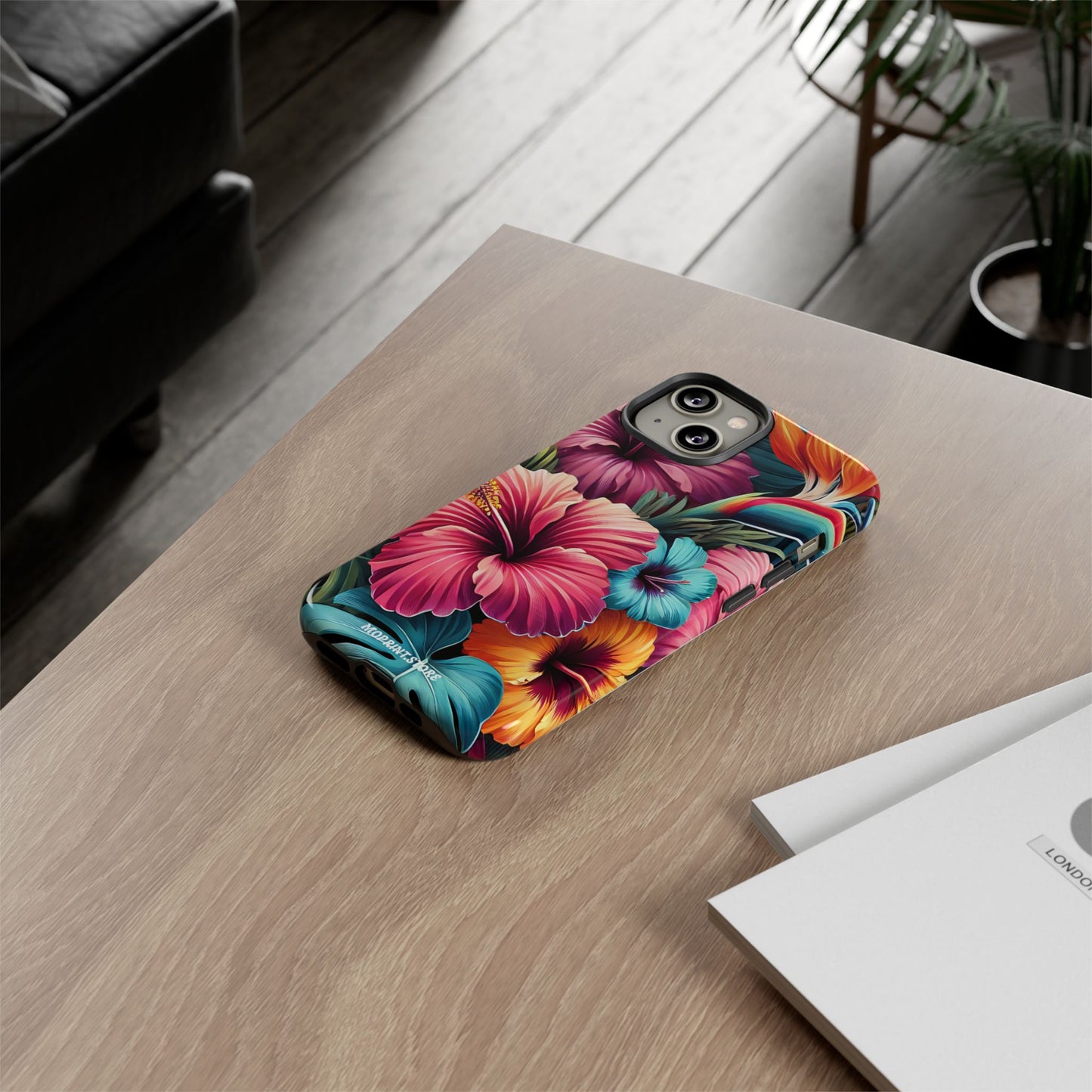 Tropical Floral Phone Case - Tough, Stylish & Colorful
