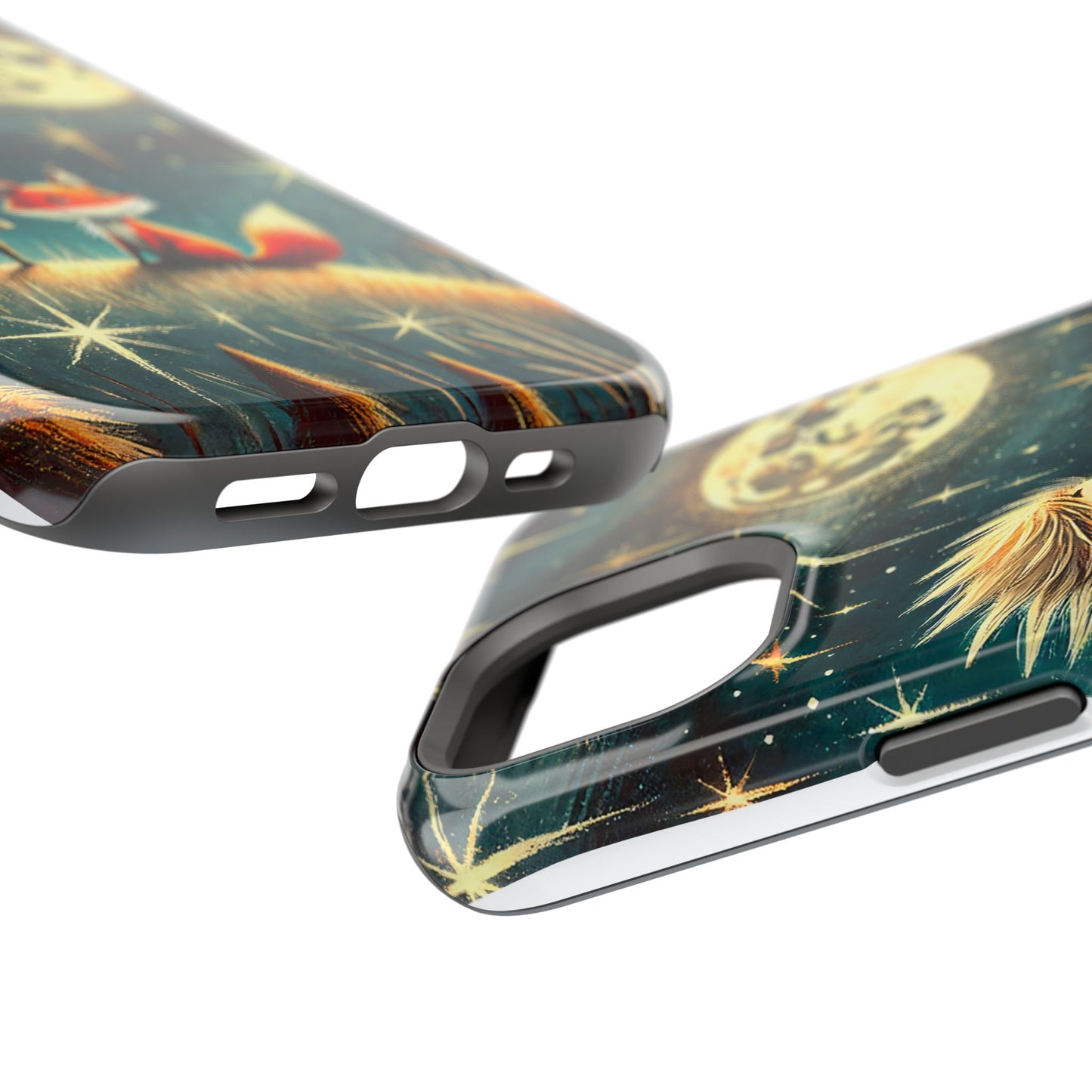 Whimsical Space Adventure Magnetic Phone Case - Kid-Friendly Design