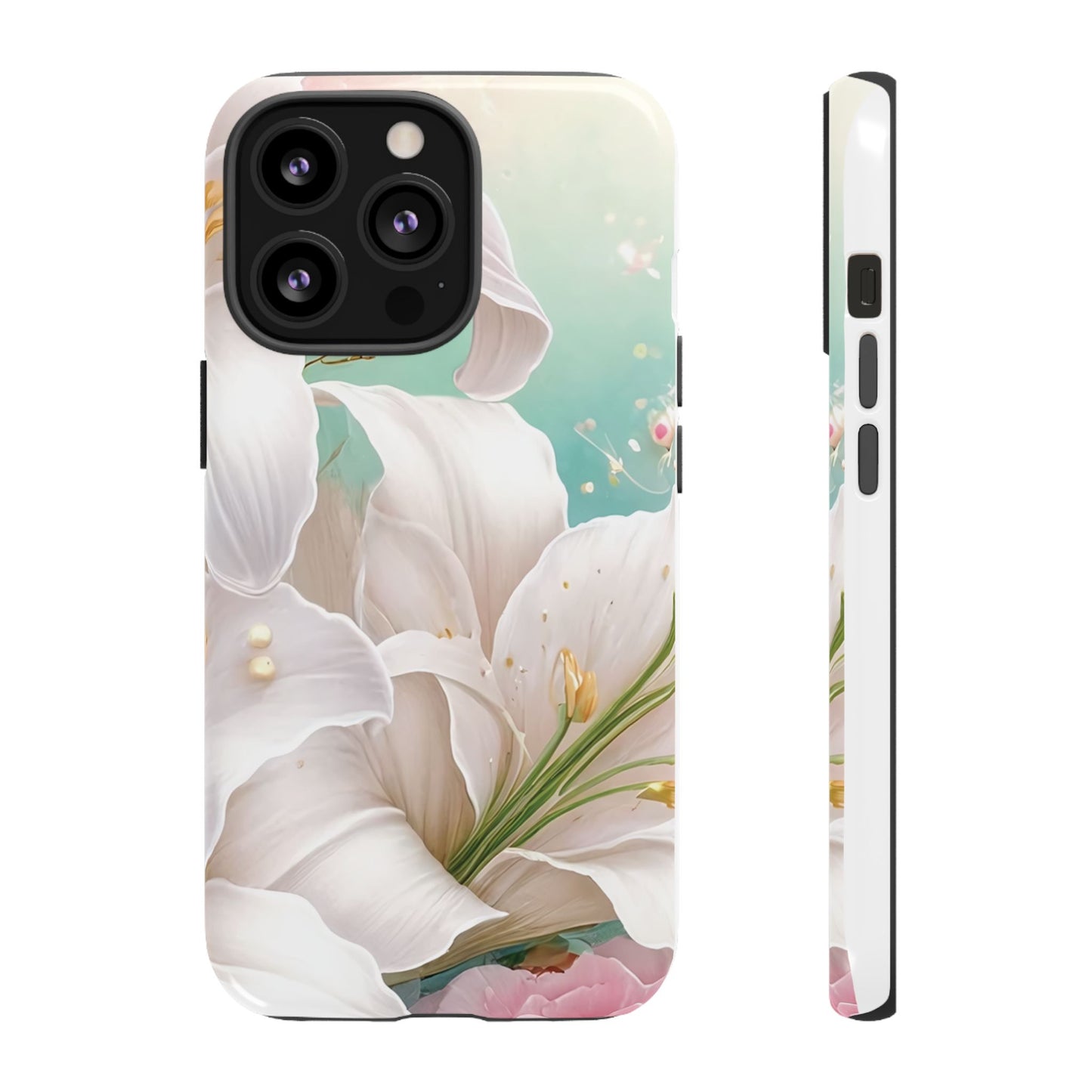 Elegant Floral Phone Case - Tough Protection with Beauty