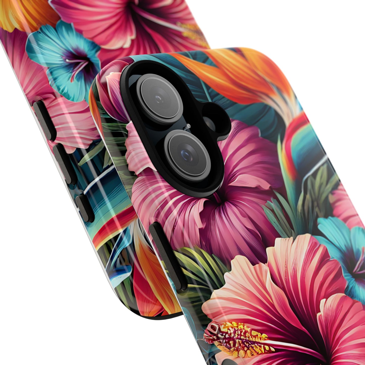 Tropical Floral Phone Case - Tough, Stylish & Colorful