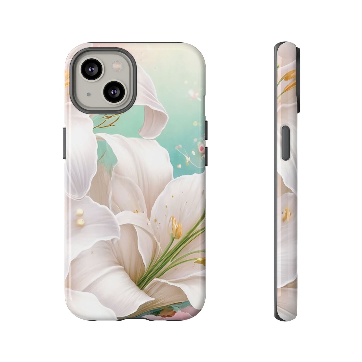 Elegant Floral Phone Case - Tough Protection with Beauty