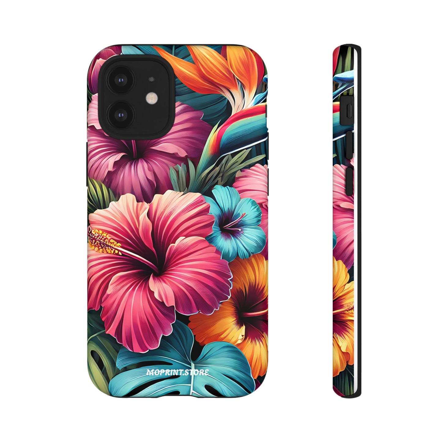 Tropical Floral Phone Case - Tough, Stylish & Colorful