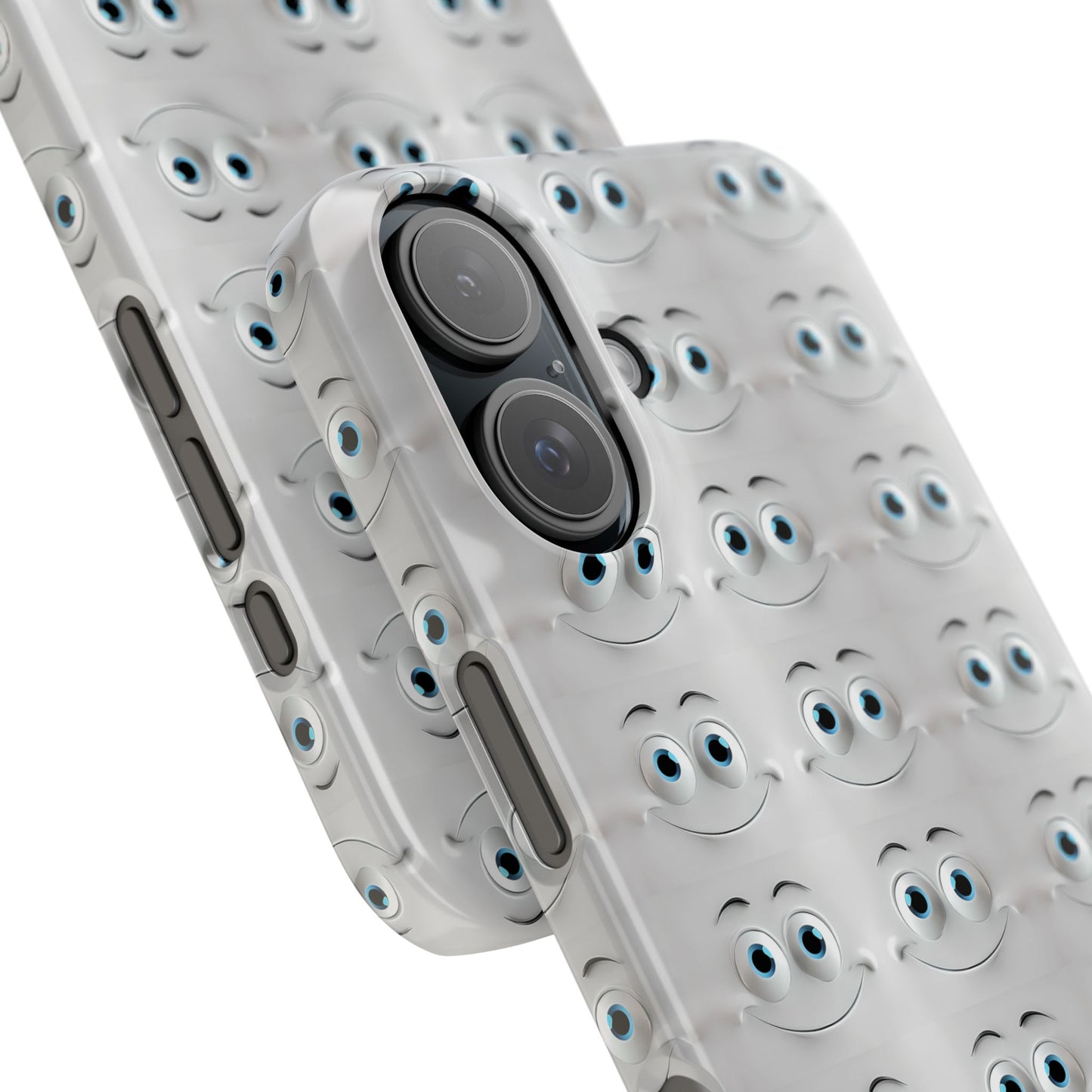 Cute Emoji Slim Phone Case - Adorable Expressions for Everyday Use