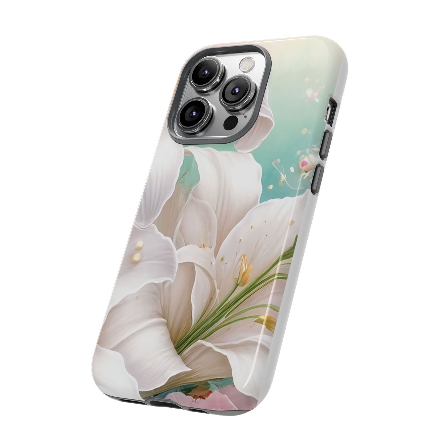 Elegant Floral Phone Case - Tough Protection with Beauty