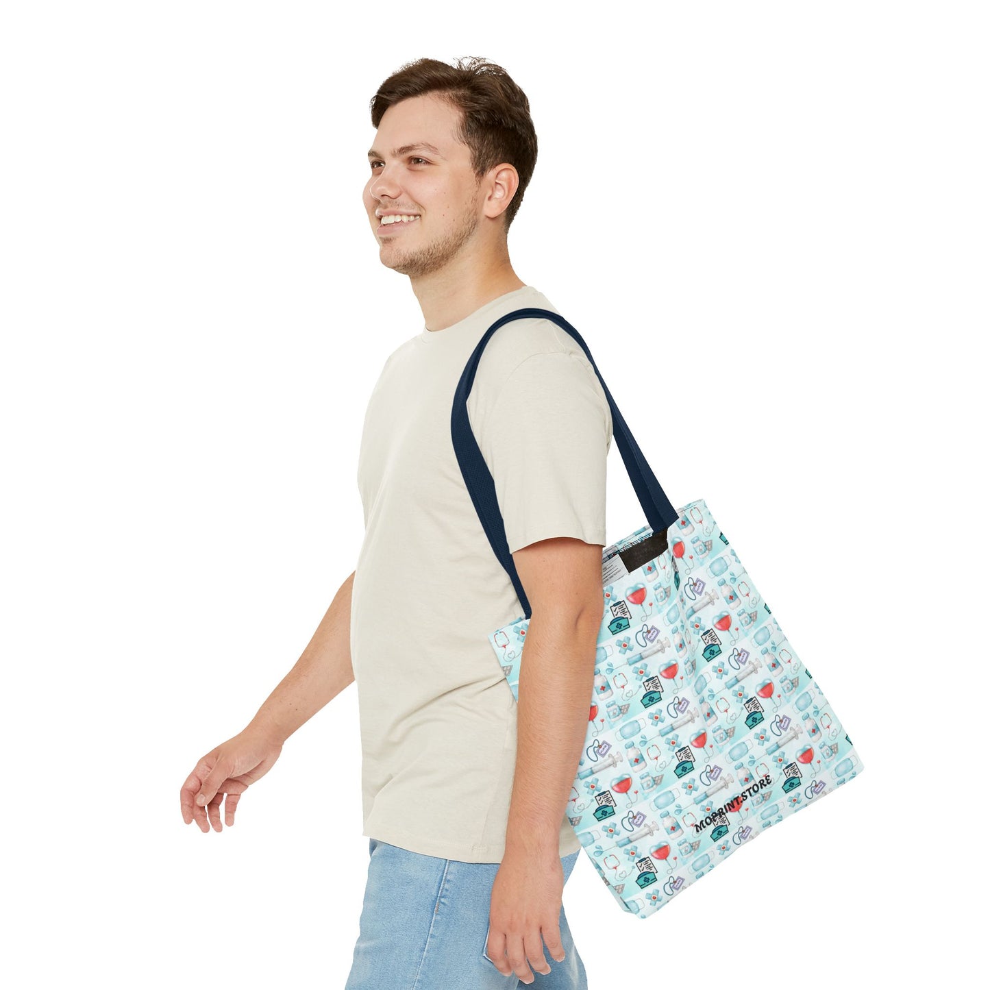 Fun Retro-Themed Tote Bag - Perfect for Everyday Use & Gifting