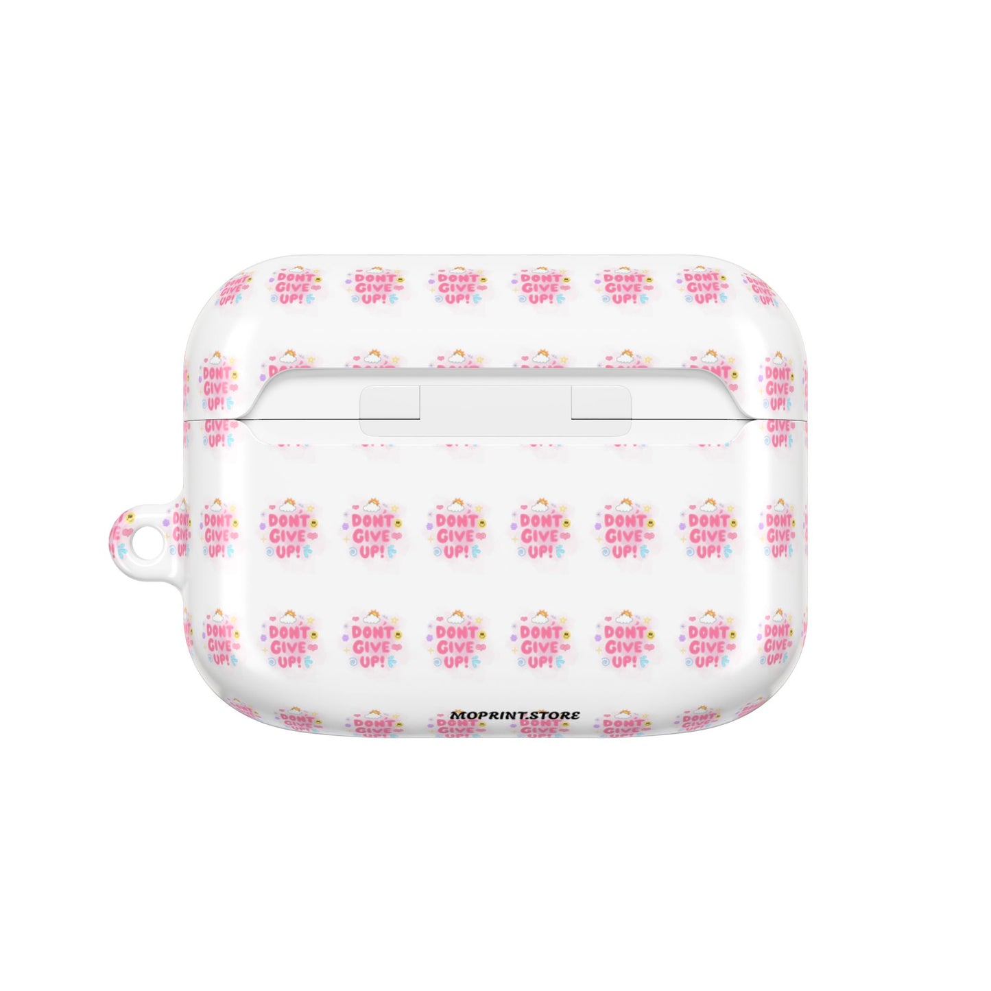 Inspirational AirPod Case - Don't Give Up Design - Cute & Motivational Accessory