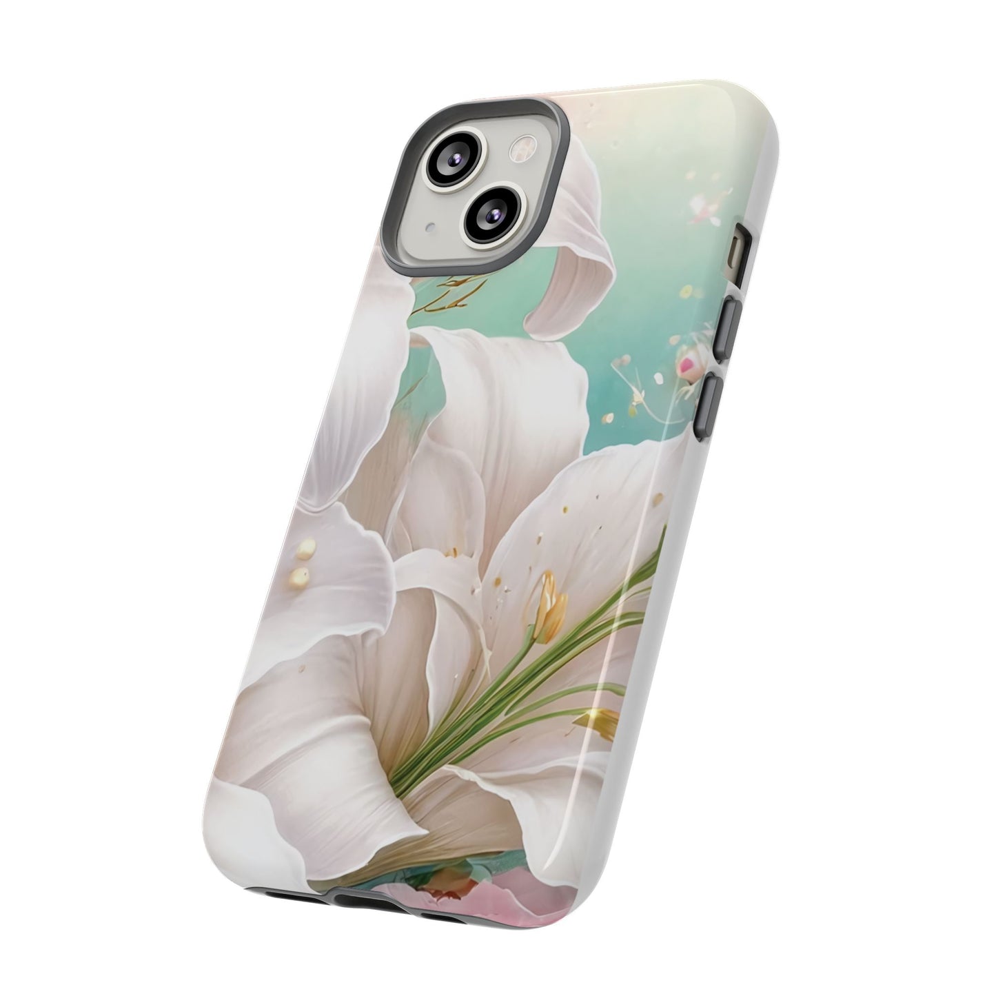 Elegant Floral Phone Case - Tough Protection with Beauty