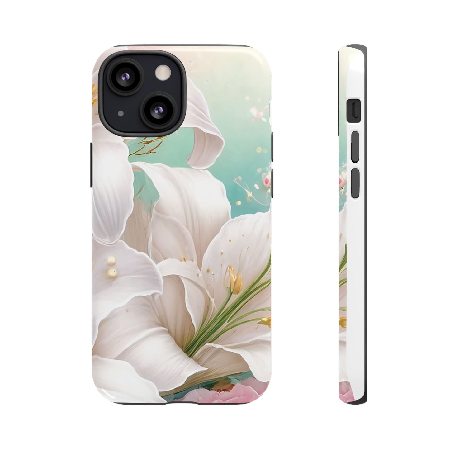 Elegant Floral Phone Case - Tough Protection with Beauty