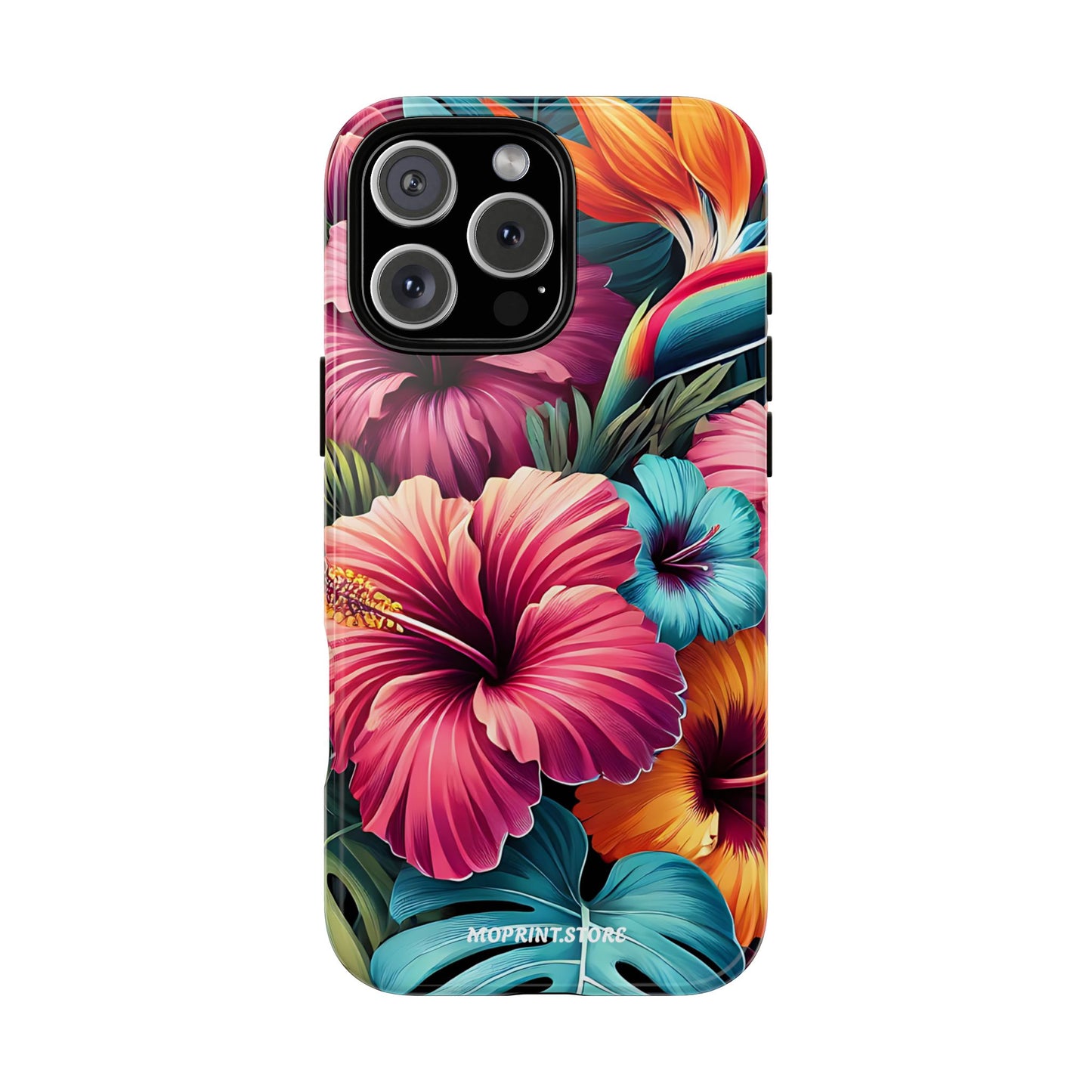 Tropical Floral Phone Case - Tough, Stylish & Colorful