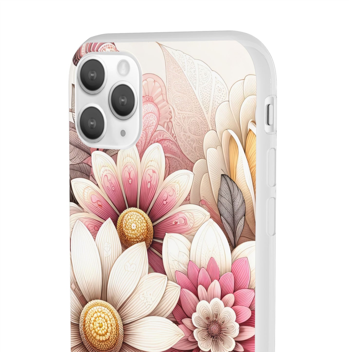 Floral Flexi Case - Vibrant Flower Design for iPhone and Android