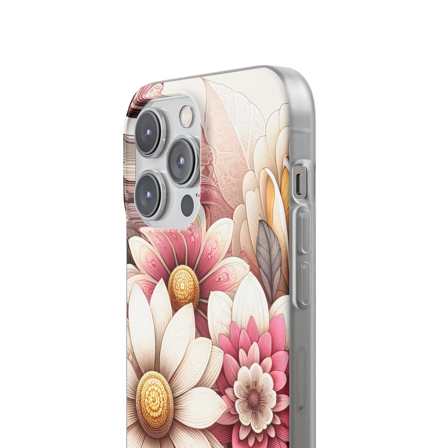Floral Flexi Case - Vibrant Flower Design for iPhone and Android
