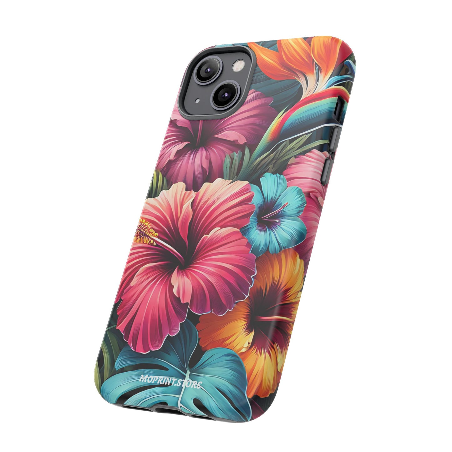 Tropical Floral Phone Case - Tough, Stylish & Colorful