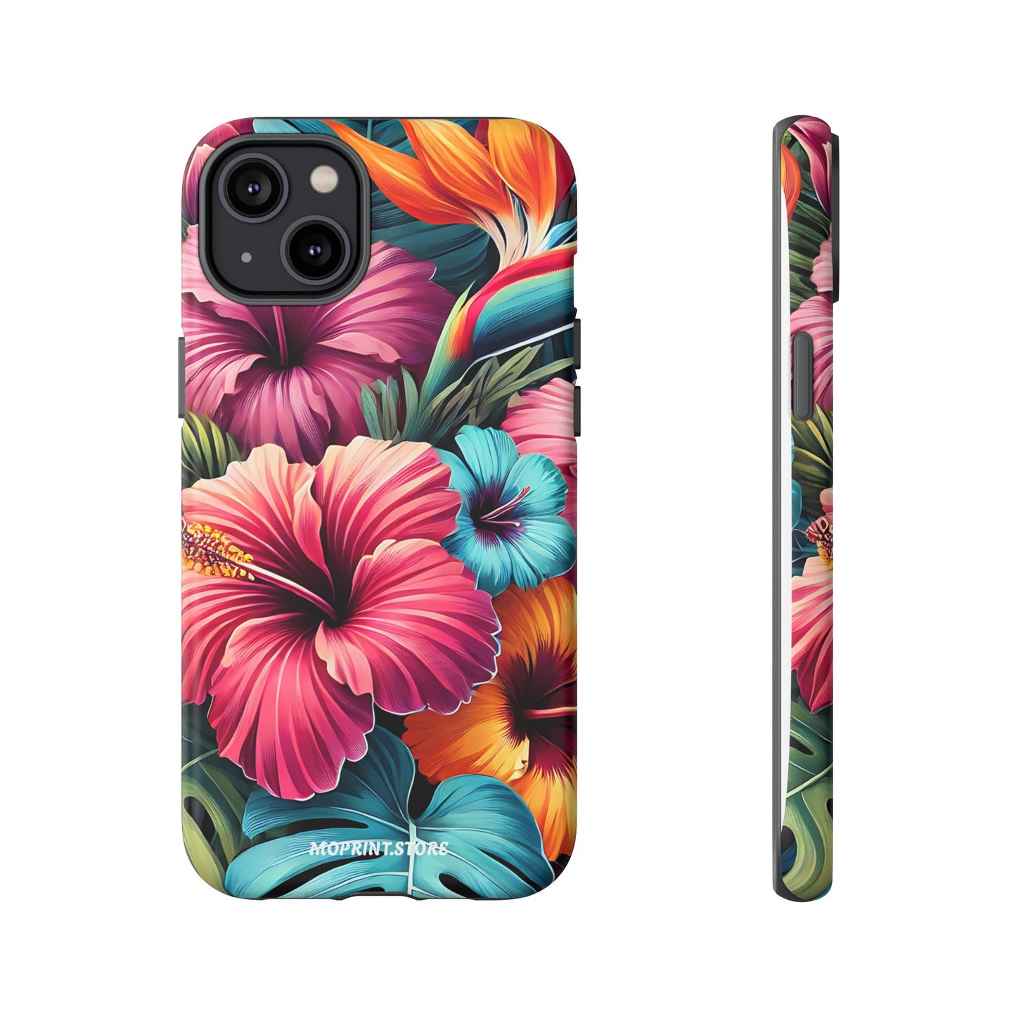 Tropical Floral Phone Case - Tough, Stylish & Colorful