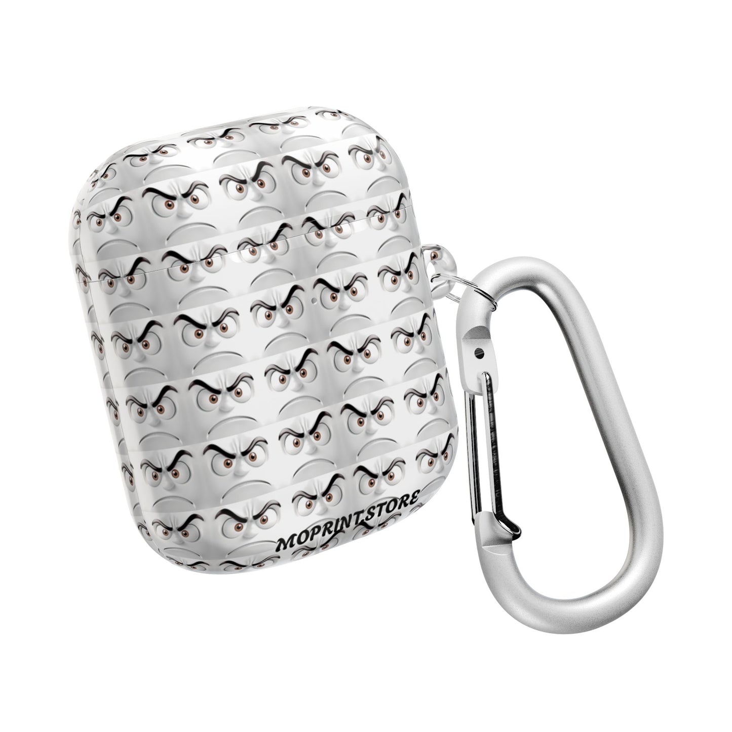 Angry Eyes AirPod Case - Fun, Protective Accessory for Tech Lovers