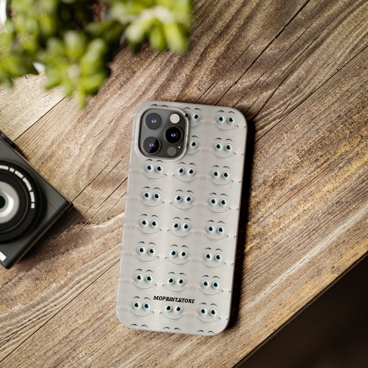 Cute Emoji Slim Phone Case - Adorable Expressions for Everyday Use