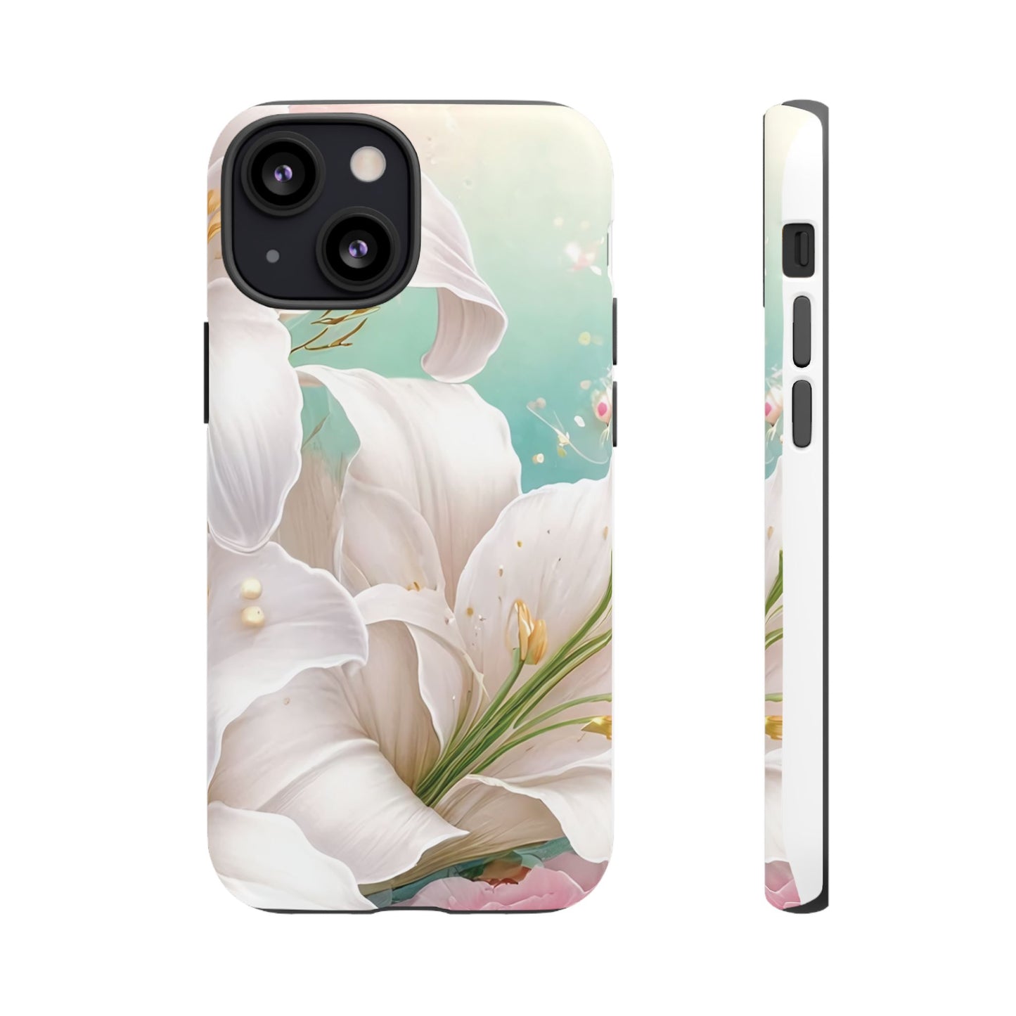 Elegant Floral Phone Case - Tough Protection with Beauty