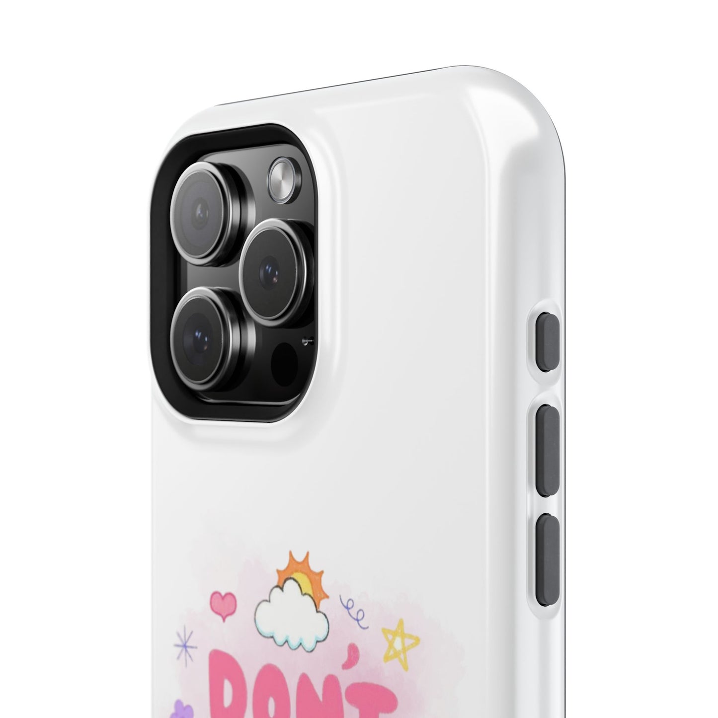 Inspirational Phone Case - "Don't Give Up!" Impact-Resistant Design