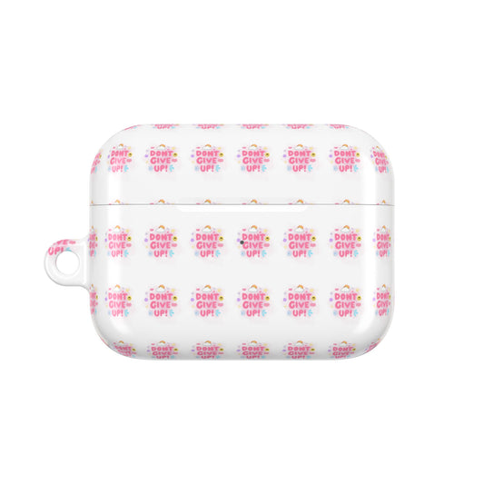 Inspirational AirPod Case - Don't Give Up Design - Cute & Motivational Accessory