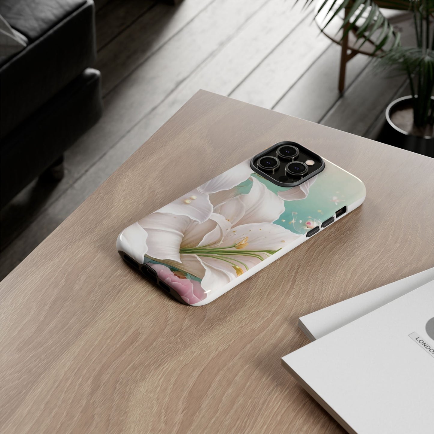Elegant Floral Phone Case - Tough Protection with Beauty