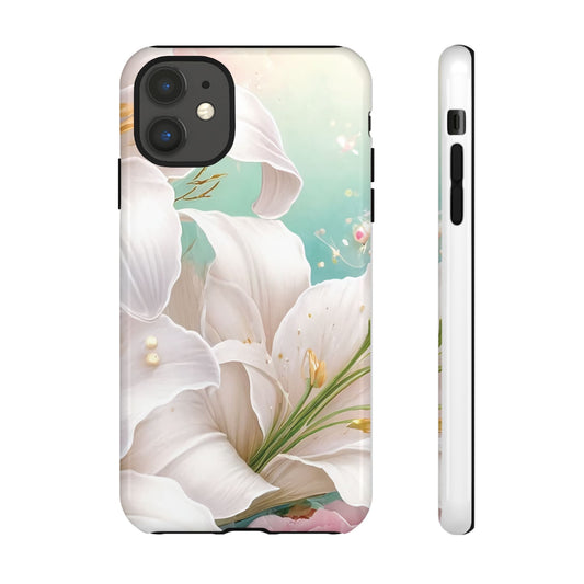 Elegant Floral Phone Case - Tough Protection with Beauty