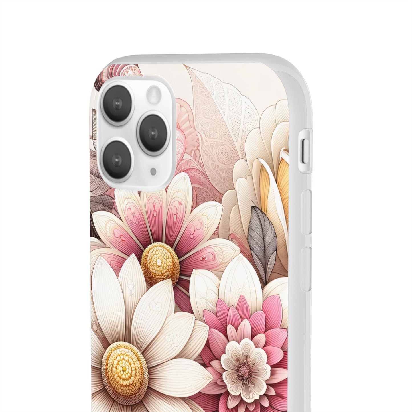 Floral Flexi Case - Vibrant Flower Design for iPhone and Android