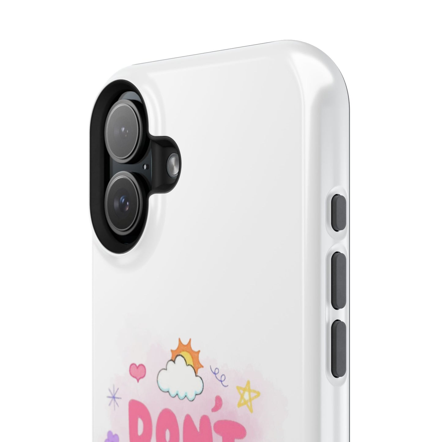 Inspirational Phone Case - "Don't Give Up!" Impact-Resistant Design