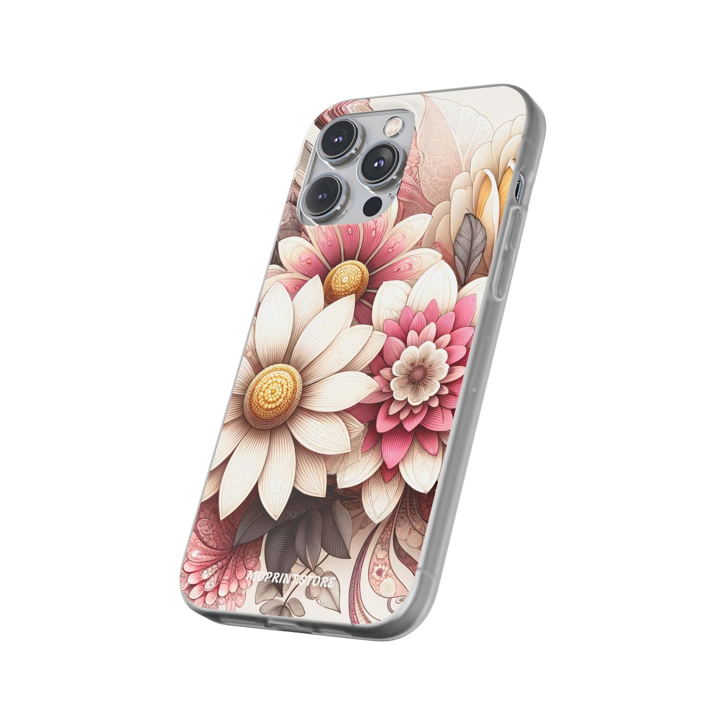 Floral Flexi Case - Vibrant Flower Design for iPhone and Android