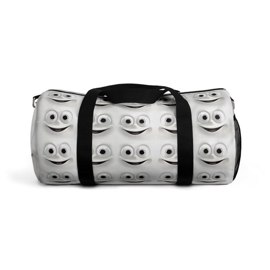 Smiley Face Duffel Bag – Fun Travel Bag for Kids & Adults