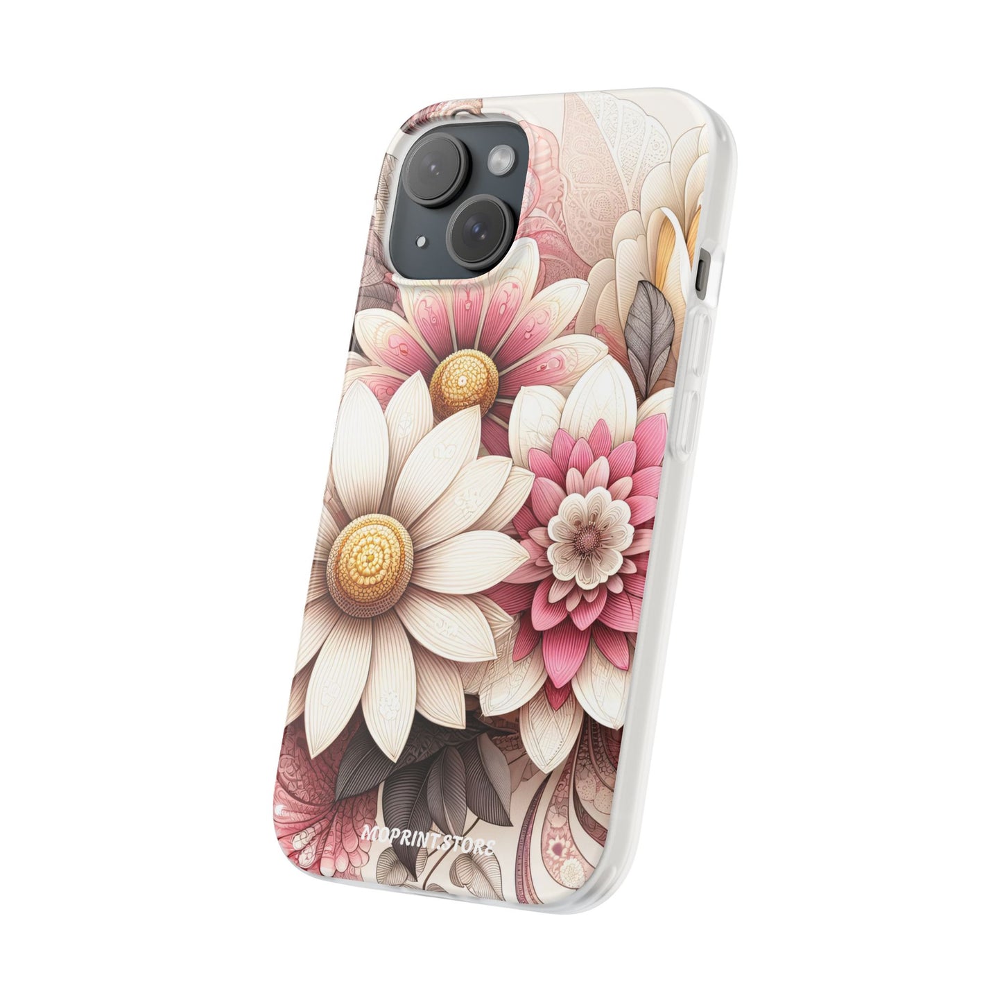 Floral Flexi Case - Vibrant Flower Design for iPhone and Android